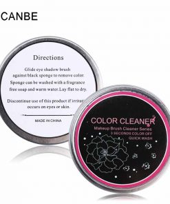 Makeup Brushes Cleaner Tool Eye-shadow Contour Powder Clean Maquiagem Sponge Cleaner Box Remover Color Switch