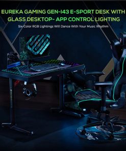 Eureka GTG-I43 Gaming Desk Full station