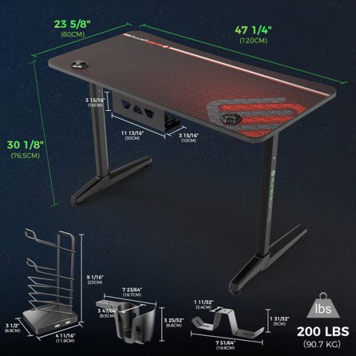 Eureka Gaming Captain GIP Dimensions