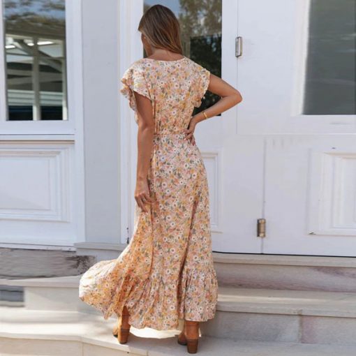 floral maxi dress in qatar