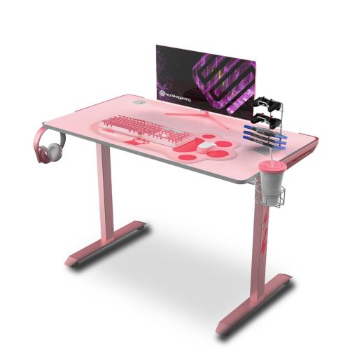 eureka pink computer desk