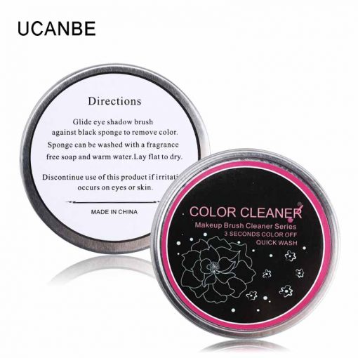 Makeup Brushes Cleaner Tool Eye-shadow Contour Powder Clean Maquiagem Sponge Cleaner Box Remover Color Switch