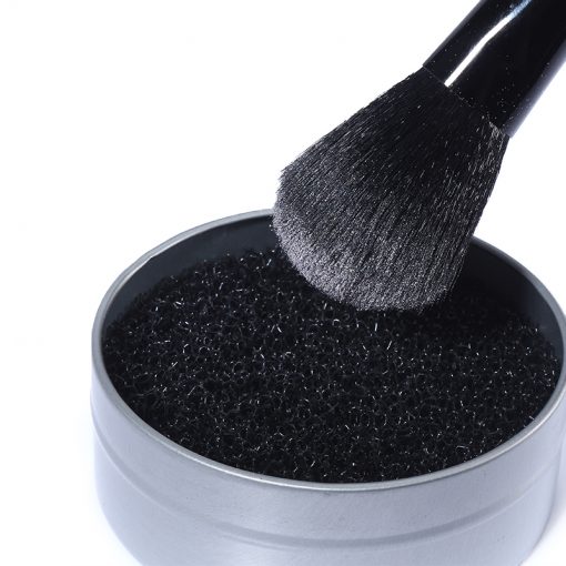 Makeup Brushes Cleaner Tool Eye-shadow Contour Powder Clean Maquiagem Sponge Cleaner Box Remover Color Switch