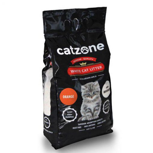 catzone cat litter orange