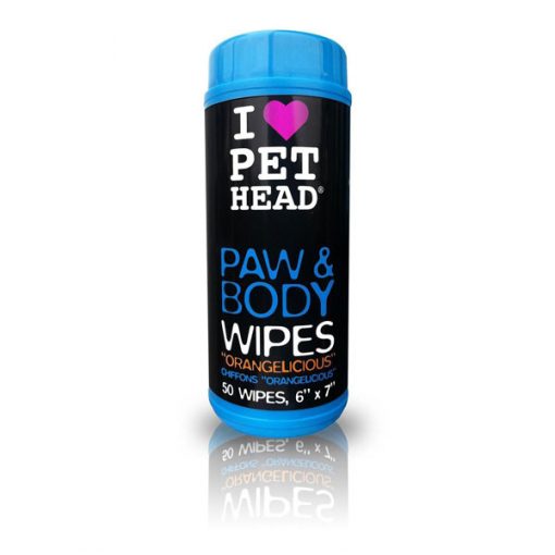 pet head paw wipes