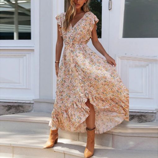 floral maxi dress in qatar